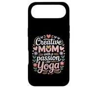 Maman créative avec Une Passion pour la Vie des Amateurs de Yoga Coque pour iPhone Air