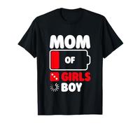 Maman de 3 Filles drôle fête des mères T-Shirt