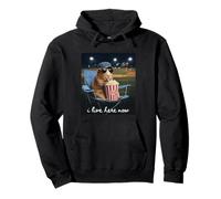 Maman de Baseball drôle, Cochon d'Inde, Je vis Ici Maintenant Sweat à Capuche