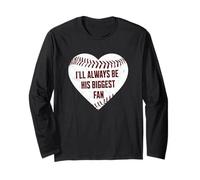Maman de Baseball, Je Serai Toujours sa Plus Grande Fan Manche Longue