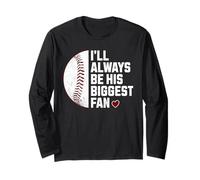 Maman de Baseball, Je Serai Toujours sa Plus Grande Fan Manche Longue