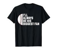 Maman de Baseball, Je Serai Toujours sa Plus Grande Fan T-Shirt