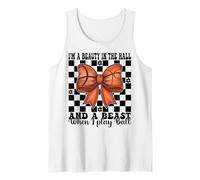 Maman de basket-ball, je suis une beauté dans le hall et une bête Débardeur