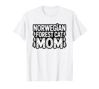 Maman De Chat des Forêts Norvégiennes T-Shirt