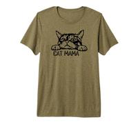 Maman de Chat Maman de Chat drôle Maman de Chat coupée Maman T-Shirt Haut de Gamme
