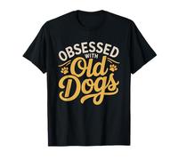 Maman De Chien Senior Proprietaire Museau Gris T-Shirt