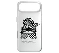 Maman de Course Messy Bun Racer Race Fête des Mères Coque pour iPhone Air