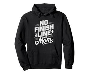Maman De Cross-Country No Ligne D'arrivée Mom Humor Finish Sweat à Capuche