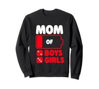 Maman de Deux garçons et Trois Filles Sweatshirt