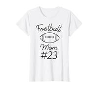 Maman de Football numéro 23, la Plus Grande Fan féminine de l'équipe, mère de l'équipe, Mon Fils T-Shirt