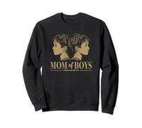Maman de Garçons - Chaos Amour Maternel Maman Fière Boys Mom Sweatshirt