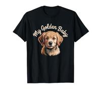 Maman De Golden Retriever Poils Amour Famille Chien T-Shirt