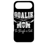 Maman de Hockey Gardien de But La Lutte est réelle pour Les mères gardiennes Coque pour iPhone Air