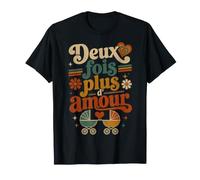 Maman de Jumeaux Mère Retro Vintage T-Shirt