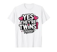 Maman De Jumeaux sont Ils Twins Drôle Humour Questions T-Shirt