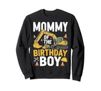 Maman de la fête d'anniversaire Tenue de Pelleteuse Maman Sweatshirt