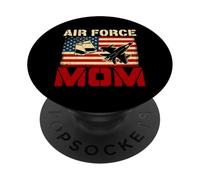 Maman de l'Air Force PopSockets PopGrip Adhésif