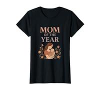 Maman de l'année Motif Floral ne Porte Pas Toutes Les Capes T-Shirt
