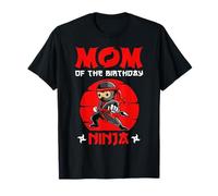 Maman de l'anniversaire Ninja Bday Party Assorti Famille T-Shirt