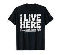 Maman De Little League Gradins Baseball Saison des T-Shirt