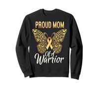 Maman de Sensibilisation au Cancer chez Les Enfants Sweatshirt