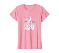 Maman de Ski de Fond : Je ne Peux Pas Que Mon Enfant fasse du Ski de Fond T-Shirt, Femme, Rose, XL
