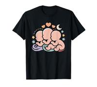 Maman De Triples Vie en Monospace Trois Sieges Auto T-Shirt