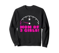 Maman de trois filles fête des mères maman de 3 ans Sweatshirt