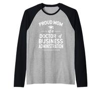 Maman d'un docteur en administration des affaires diplômé DBA Manche Raglan