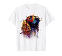 Maman d'un épagneul Cocker T-Shirt Graphique avec Valeur, Homme, Blanc, XL