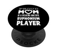 Maman d'un Joueur d'euphonium Vraiment génial PopSockets PopGrip Adhésif