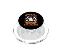 Maman effrayante Ses Petits Seins fantômes d'halloween Mignons PopSockets PopGrip pour MagSafe