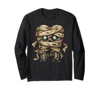 Maman effrayante Zombie dent effrayante Halloween Dentiste Manche Longue