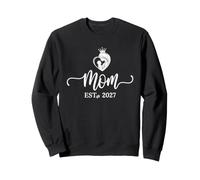 Maman Est 2027 Nouvelles Mamans Papas Assortis mère à être 27 Sweatshirt