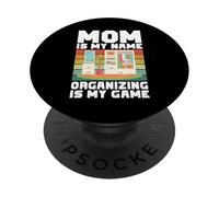 Maman est Mon nom L'organisation est Mon Organisateur de Jeu PopSockets PopGrip Adhésif