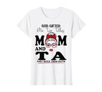 Maman et Assistante enseignante TA Fête des mères T-Shirt