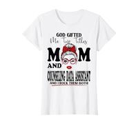 Maman et Counseling Data Assistant Fête des mères bénies T-Shirt
