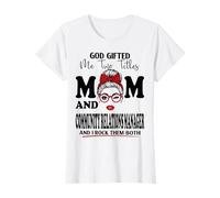 Maman et gestionnaire des Relations communautaires Fête des mères bénies T-Shirt