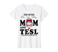 Maman et TESL Enseignant l'anglais comme Langue Seconde T-Shirt