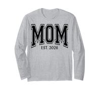 Maman Établie 2026 - Typographie Moderne pour Mamans Manche Longue