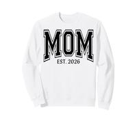 Maman Établie 2026 - Typographie Moderne pour Mamans Sweatshirt