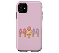 Maman Fête des Mères Glace Femme Mères Grand-Mère Fils Fille Coque pour iPhone 11
