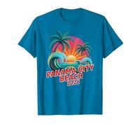 Maman Fille Panama City Beach 2026 Besties Trip Surfer T-Shirt