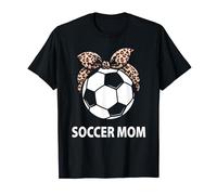 Maman footballeuse Amoureux du foot Gardien de but Attaquant T-Shirt