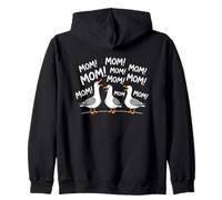 Maman Funny Birds Humour Mom Life Sweat à Capuche
