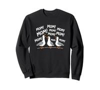 Maman Funny Birds Humour Mom Life Sweatshirt