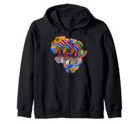 Maman Gambie Femmes Africaines avec Drapeau Gambien Heritage Sweat à Capuche