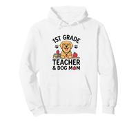 Maman Golden Retriever de première année pour la rentrée Scolaire Sweat à Capuche