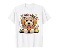 Maman Goldendoodle Chien Moelleux T-Shirt