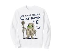 Maman Grenouille, Nous lançons des Sorts à l'aube d'halloween Sweatshirt